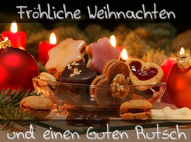 Поздравления С Рождеством В Германии